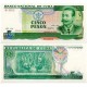 CUBA 5 PESOS 1991 ANTONIO MACEO y MILITARES Color Verde Pick 108A BILLETE SC Caribe UNC BANKNOTE