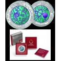 . @2/MARZO Envío@ AUSTRIA 25 EUROS 2026 QUANTUM PHYSICS MONEDA DE PLATA y NIOBIO ESTUCHE Niob silver