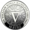 IRLANDA 10 EUROS 2005 SIR WILLIAM ROWAN HAMILTON KM.44 MONEDA DE PLATA PROOF Ireland Eire silver coin 0,85 ONZAS