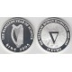 IRLANDA 10 EUROS 2005 SIR WILLIAM ROWAN HAMILTON KM.44 MONEDA DE PLATA PROOF Ireland Eire silver coin 0,85 ONZAS