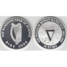 IRLANDA 10 EUROS 2005 SIR WILLIAM ROWAN HAMILTON KM.44 MONEDA DE PLATA PROOF Ireland Eire Irland silver coin
