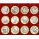. @12 MONEDAS - JUEGO COMPLETO@ CHINA 10 YUAN 2015 2016....2023 2024 2025 Serie LUNAR ZODIACO BIMETALICA SC