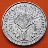 . @ESCASA@ SOMALIA 5 FRANCOS 1959 ANTILOPE y DAMA KM.10 MONEDA DE ALUMINIO MBC+ Djibouti COTE FRANCAISE DES SOMALIS