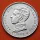 . @CASI NUEVA@ ESPAÑA Rey ALFONSO XIII 1 PESETA 1903 * 19 03 BUSTO MILITAR SMV KM.721 MONEDA DE PLATA R/3