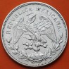 . @PRECIOSA@ MEXICO 1 PESO 1908 Mo GV Ceca de MEXICO GORRO FRIGIO y AGUILA KM.409.2 MONEDA DE PLATA silver coin