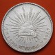 . @RARA@ MEXICO 1 PESO 1908 Mo GV Ceca de MEXICO GORRO FRIGIO y AGUILA KM.409.2 MONEDA DE PLATA silver coin