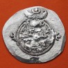 . **100% ORIGINAL** ANTIGUA GRECIA 591 - 628 ac IMPERIO SASANIDA DRACMA de PLATA Emperador KHUSRO II