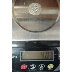 . **100% ORIGINAL** ANTIGUA GRECIA 591 - 628 ac IMPERIO SASANIDA DRACMA de PLATA Emperador KHUSRO II