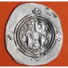 . **100% ORIGINAL** ANTIGUA GRECIA 591 - 628 ac IMPERIO SASANIDA DRACMA de PLATA Emperador KHUSRO II