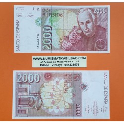 ESPAÑA 2000 PESETAS 1992 CELESTINO MUTIS Diseño TIPO III Serie 4Y Pick 164 BILLETE SIN CIRCULAR SC Spain UNC BANKNOTE