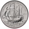 . @5/MARZO Envío@ ESTADOS UNIDOS 25 CENTAVOS 2026 D MAYFLOWER COMPACT BARCO 1776 ANNIVERSARY Quarter 1ª MONEDA DE NICKEL