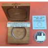 ITALIA ECU 1992 BANCO CENTRAL 35 AÑOS TRATADO DE ROMA MONEDA DE PLATA PROOF Tirada 7500 ESTUCHE y CERTIFICADO
