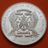 @ESCASA@ SANTO TOME y PRINCIPE 2500 DOBRAS 1993 BARCOS - C.E.E. KM.68 MONEDA DE PLATA PROOF 5 Ecu 1993 ESTUCHE y CERTIFICADO