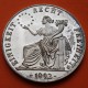 @1 ONZA 999@ ALEMANIA 1 ECU 1992 EUROPA DAMA y MAPA DEUTSCHLAND EINIGKEIT RECHT FREIHEIT MONEDA DE PLATA PROOF + MANCHAS