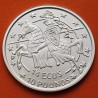 @Tirada 2.500 uds@ GIBRALTAR 14 ECUS 1992 CABALLERO MEDIEVAL A IZQUIERDA KM.89 MONEDA DE PLATA SC Gibraltar 10 Libras 1992