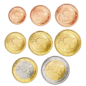 1ª AÑO DE EMISIÓN x ESTONIA MONEDAS EURO 2011 SC 1+2+5+10+20+50 Centimos + 1 EURO + 2 EUROS 2011 SERIE TIRA Eesti