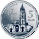 ESPAÑA 5 EUROS 2011 Ciudad de OVIEDO Nº 18 LA CATEDRAL MONEDA DE PLATA ESTUCHE FNMT CAPSULA