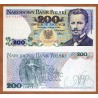 POLONIA 200 ZLOTY 1986 JAROSLAW DABROWSKI Pick 144C BILLETE SC POLAND 200 Zlotych UNC BANKNOTE
