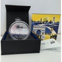 FRANCIA 10 EUROS 2025 TOUR DE FRANCE 2 MONEDAS - LLEGADA, SALIDA y ETAPAS PLATA ESTUCHES PROOF