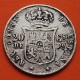 ESPAÑA Rey ALFONSO XII 20 CENTAVOS DE PESO 1882 ISLAS FILIPINAS KM.149 MONEDA DE PLATA MBC Spain colonial coin