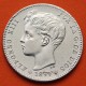 ESPAÑA Rey ALFONSO XIII 1 PESETA 1899 * 18 99 SGV ESCUDO KM.706 MONEDA DE PLATA EBC- + Imperfecciones Spain silver coin R/1