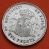 ESPAÑA Rey ALFONSO XIII 1 PESETA 1900 * 19 00 SMV KM.706 MONEDA DE PLATA MBC++ Spain silver R/4