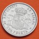 . @RARA VARIANTE CERO PARTIDO@ ESPAÑA Rey ALFONSO XIII 1 PESETA 1904 * 19 04 SMV KM.721 MONEDA DE PLATA Spain R/5