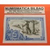 BILBAO EUSKADI 5 PESETAS 1937 CAJA DE AHORROS VIZCAINA BILLETE SC- EUZKADI PICK S.561