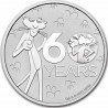 . 1 aaaacoin TUVALU 1 DOLAR 2024 LA PANTERA ROSA 60 Aniversario MONEDA DE PLATA PURA Oz ONZA Pink Panther