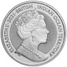 . 1 aaaaacoin BRITISH INDIAN OCEAN TERRITORY 1 ROYAL 2021 BARCO CUTTY SARK MONEDA DE PLATA PURA Inglaterra ONZA OZ