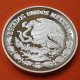 MEXICO 10 PESOS 2004 SONORA Serie ESTADOS MONEDA DE PLATA KM.685 PROOF 1 ONZA OZ (BOTH)