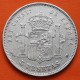 ESPAÑA 5 PESETAS 1889 * 18 89 MPM REY ALFONSO XIII KM.689 MONEDA DE PLATA (DURO) Spain silver R/2