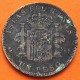 @ISLAS FILIPINAS - RARA@ ESPAÑA Rey ALFONSO XIII 1 PESO 1897 SGV KM.154 MONEDA DE PLATA (DURO) Spain 5 PESETAS 1897 R/4