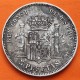 ESPAÑA 5 PESETAS 1891 * 18 91 PGM REY ALFONSO XIII KM.689 MONEDA DE PLATA (DURO) Spain silver R/3