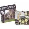 .ANDORRA CARTERA OFICIAL EUROS 2019 SET 1+2+5+10+20+50 Centimos + 1 EURO + 2 EUROS 2019 SC 8 MONEDAS