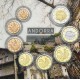 .ANDORRA CARTERA OFICIAL EUROS 2019 SET 1+2+5+10+20+50 Centimos + 1 EURO + 2 EUROS 2019 SC 8 MONEDAS