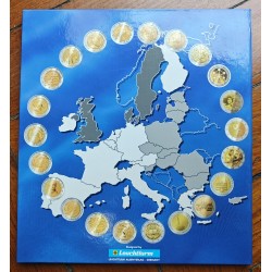 @2ª MANO@ ALBUM LEUCHTTURM PRESSO 2 EURO SPECIAL COLLECTION capacidad para 57 MONEDAS de 2 EUROS 2004/2026