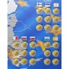 @2ª MANO@ ALBUM LEUCHTTURM PRESSO 2 EURO SPECIAL COLLECTION capacidad para 57 MONEDAS de 2 EUROS 2004/2026