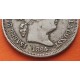 . @ESCASA - FALSA DE ÉPOCA@ ESPAÑA Reina ISABEL II 40 CENTIMOS DE ESCUDO 1864 Ceca de MADRID KM.628.2 MONEDA DE PLATA MBC-