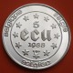 @SOMBRA JUNTO AL BUSTO@ BELGICA 5 ECUS 1988 CARLOS V KM.166 MONEDA DE PLATA PROOF 5 ECU 1988 Belgium silver 0,61 ONZAS R/2