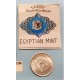 EGIPTO 1 LIBRA 1982 HALCÓN - 50 ANIVERSARIO EGYPT AIR KM.589 MONEDA DE PLATA + CERTIFICADO 1 Pound silver