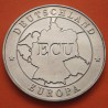 ALEMANIA 1 ECU 1992 EUROPA DAMA CON ESPADA DEUTSCHLAND EINIGKEIT RECHT FREIHEIT MONEDA DE NICKEL SC Germany