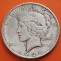 ESTADOS UNIDOS 1 DOLAR 1923 PEACE PAZ KM.150 MONEDA DE PLATA MUY CIRCULADA USA Silver Dollar $1 Coin R/4