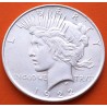 ESTADOS UNIDOS 1 DOLAR 1922 PEACE PAZ KM.150 MONEDA DE PLATA MBC + DEFECTO USA Silver Dollar $1 Coin R/4