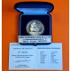 ANDORRA 10 DINERS 1994 DAMA INGRESO EN EUROPA KM.97 MONEDA DE PLATA PROOF 1 ONZA Ley 925