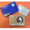 @RARA@ ESPAÑA 5 ECU 1996 CONSELL DE MENORCA CABALLO MONEDA DE PLATA PROOF 1 ONZA ESTUCHE FNMT 5 ECUS 1996