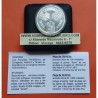 1 ONZA x ESPAÑA 30 ECUS 1995 ARAGON moneda 1 REAL JUAN II 1471 PLATA ESTUCHE 30 Ecu 1995 TERUEL HUESCA ZARAGOZA