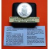 1 ONZA x ESPAÑA 30 ECUS 1996 NAVARRA ANTIGUA MONEDA 50 REALES 1652 REY FELIPE PLATA PROOF ESTUCHE 30 Ecu 1996