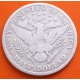 ESTADOS UNIDOS 1/2 DOLAR 1908 P BARBER MONEDA DE PLATA @RARA@ USA Half Dollar silver R/2
