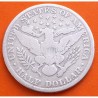 ESTADOS UNIDOS 1/2 DOLAR 1908 P BARBER MONEDA DE PLATA @RARA@ USA Half Dollar silver R/2